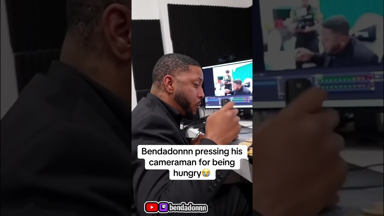 Bendadonnn Playfully Teases His Cameraman Over Being Hungry π½οΈ