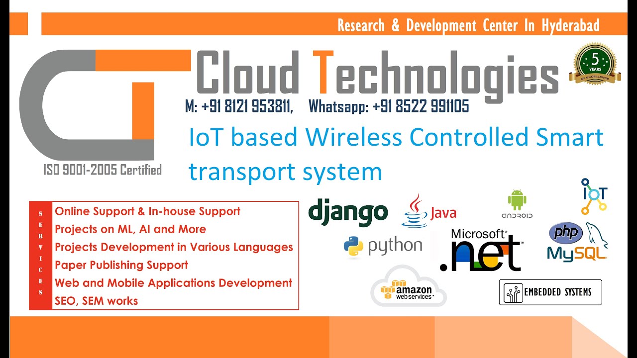 Innovative IoT Wireless Smart Transport System | Cloud Tech & IEEE Projects in Hyderabad 🚗