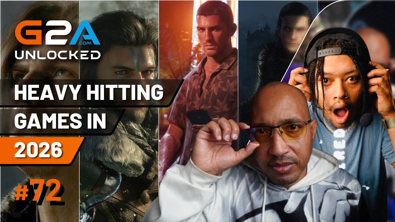3 Top 3 Hype Games of 2026 🎮 | G2A Unlocked Ep.72