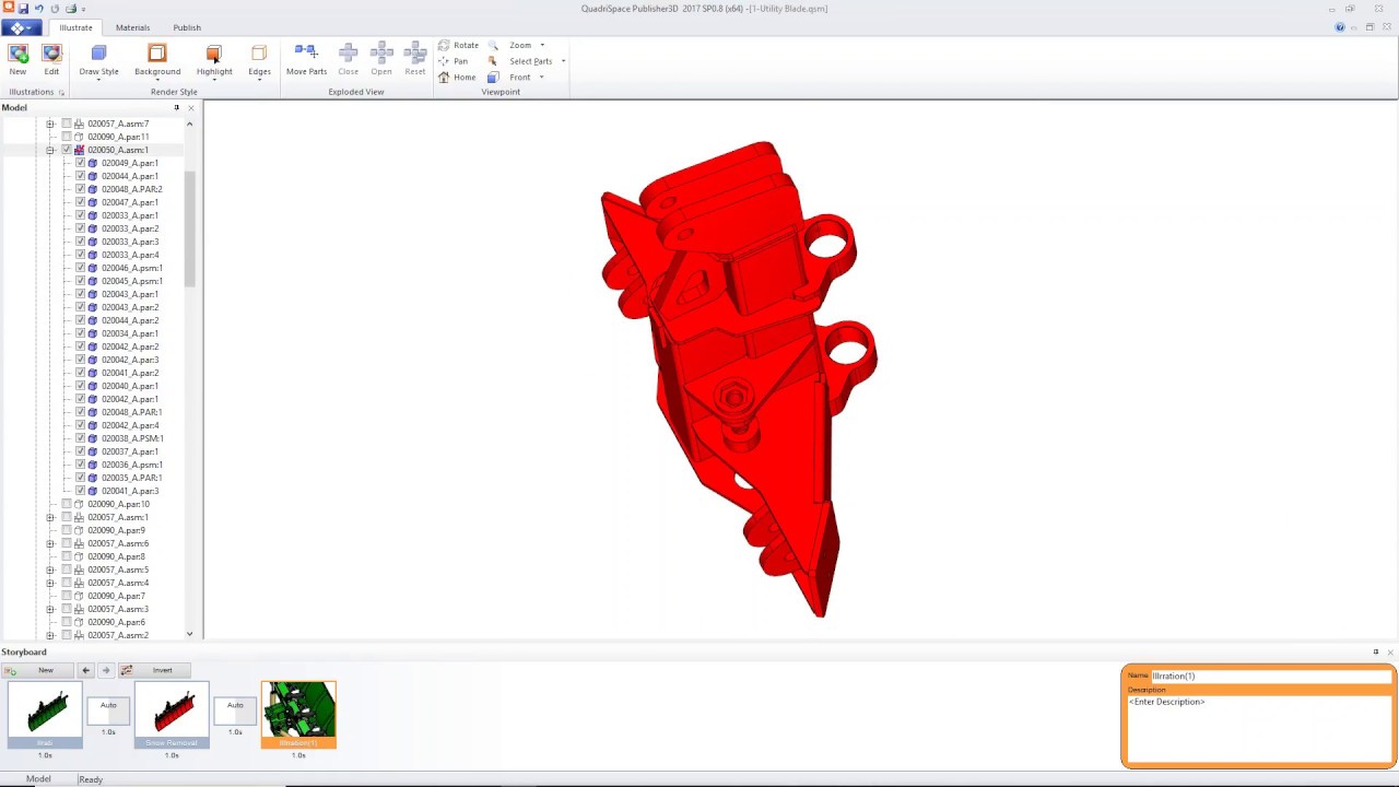 Create Interactive 3D PDF Documents from CAD with Publisher 3D PDF