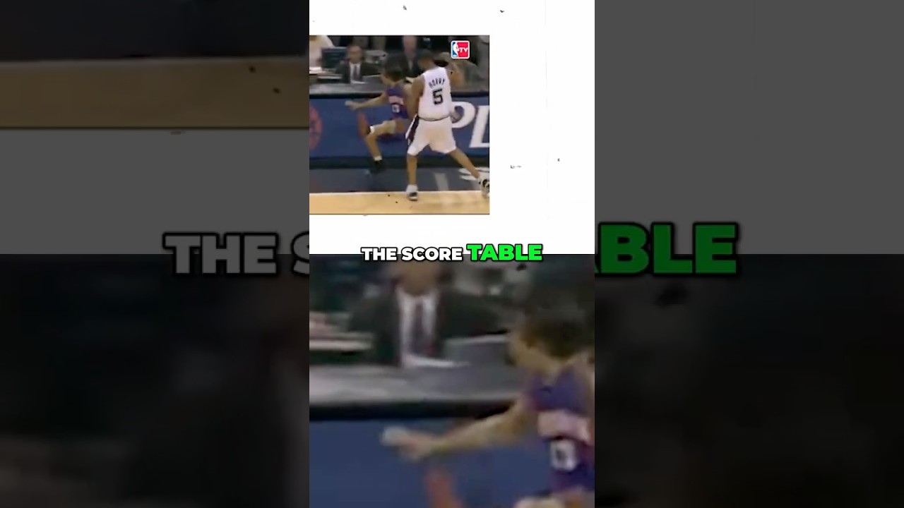 Epic Defensive Play: Robert Horry Blocks Steve Nash in Spurs vs Suns Game 🏀