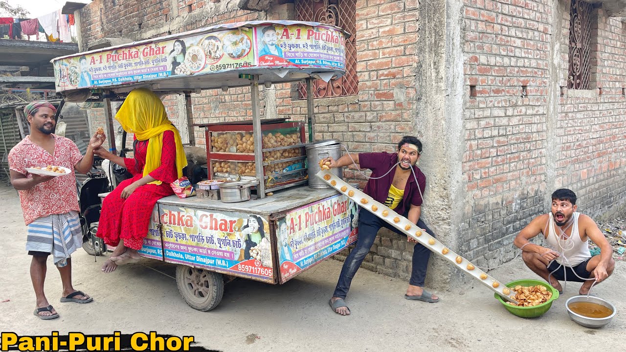 Pani-Puri Chor Part 3: Funny Nonstop Comedy 😂