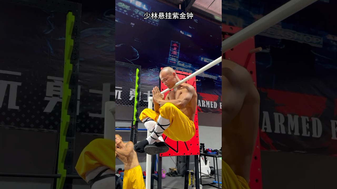 Shaolin Neck-Hanging Mastery 💪