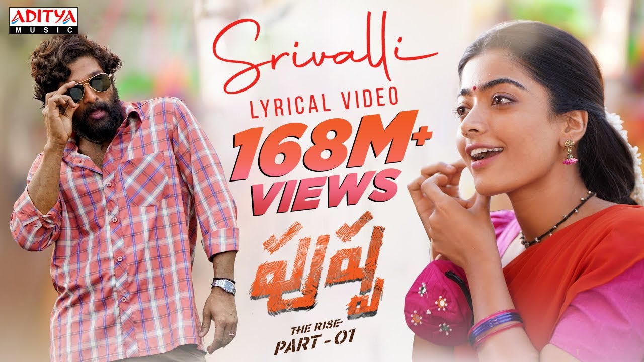 Pushpa: Srivalli - Romantic Telugu Song | Allu Arjun & Rashmika Mandanna | Sid Sriram & DSP