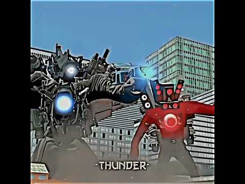 What if Titan Cameraman and Speakerman fought G-man in episode 12#skibiditoilet#skulledit#fyp#shorts