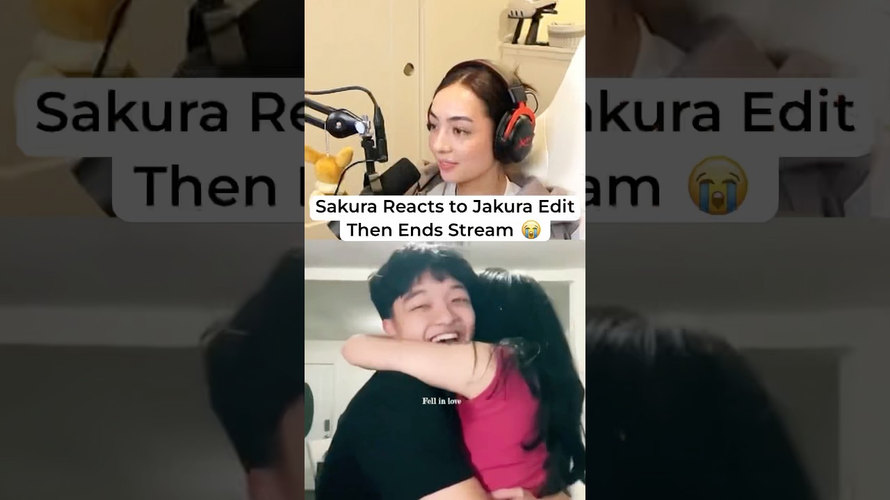 Sakura Shymko Reacts to Jakura Edit & Suddenly Ends Stream 😢