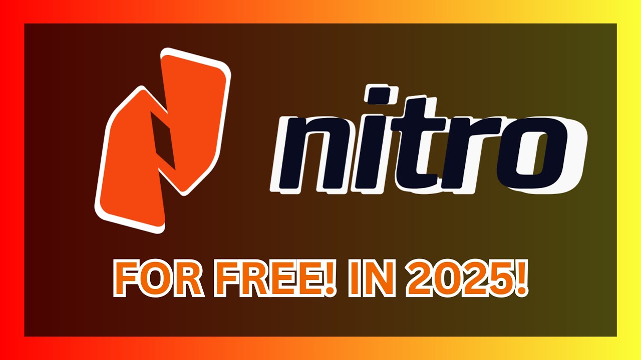 Free Download & Install Nitro PDF Pro 14 | Easy Step-by-Step Guide 2025