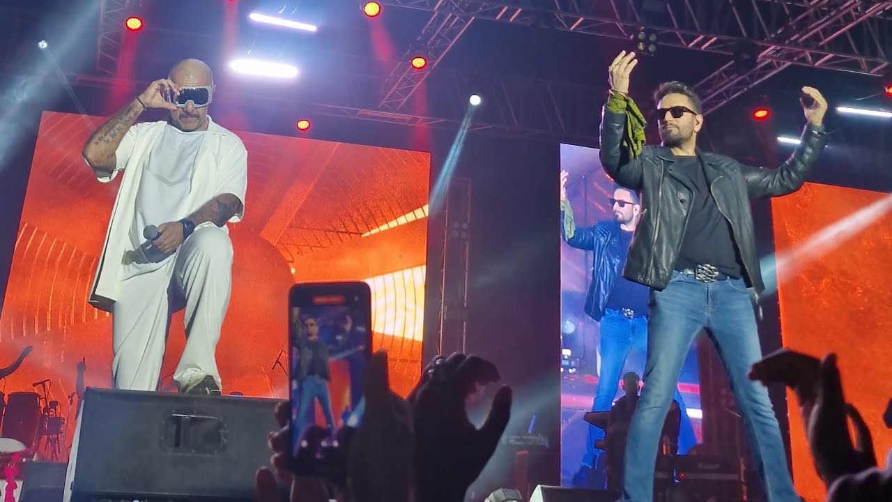 Vishal Shekhar Live Performance of Desi Girl at Magnus 2025, Kolkata