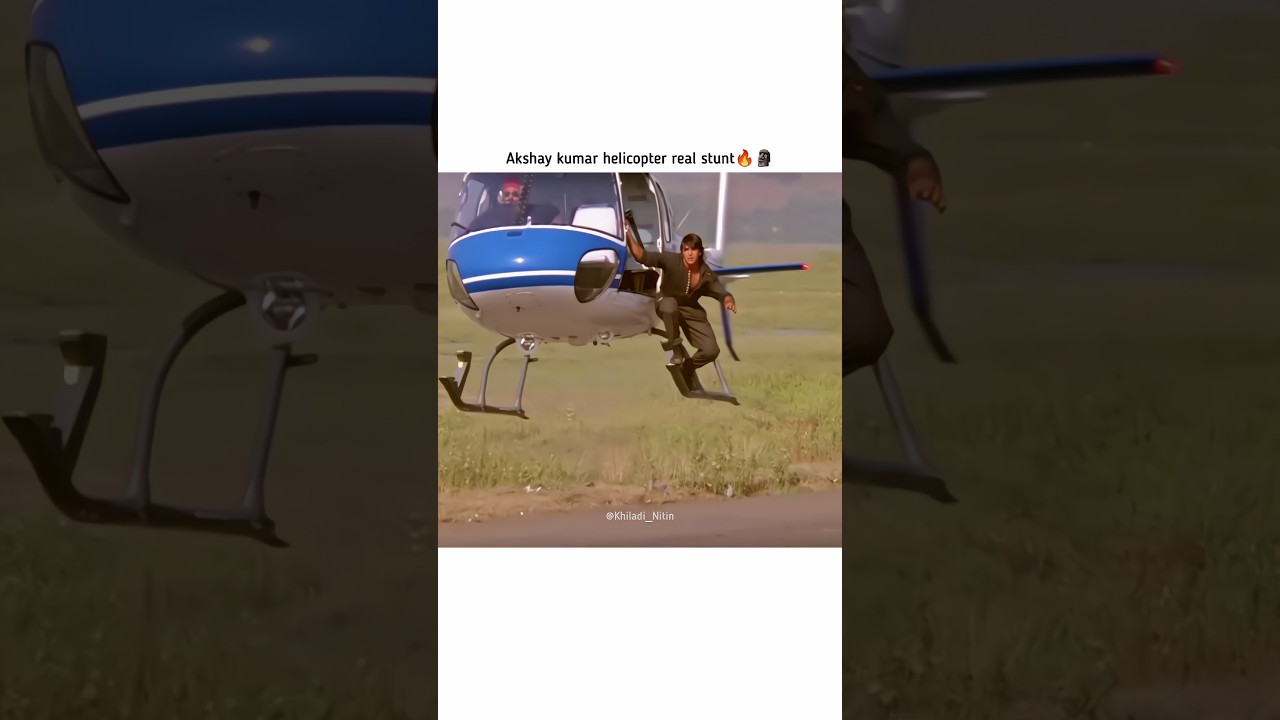 Akshay Kumar's Amazing Stunt 🔥