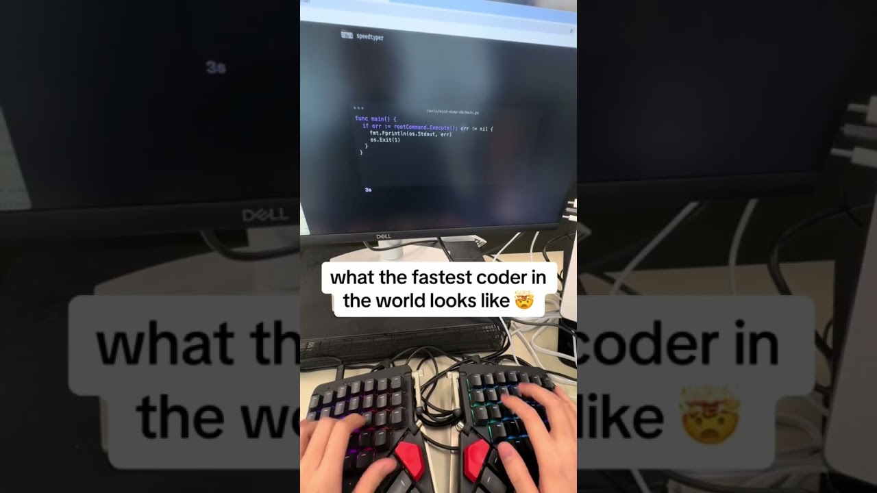 Meet the World's Fastest Coder! 🤯 | Amazing Coding Skills Revealed