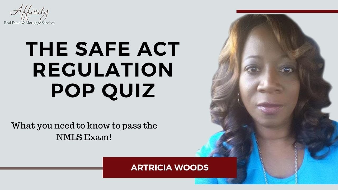 NMLS Exam Prep: SAFE Act Regulation Quiz 📝