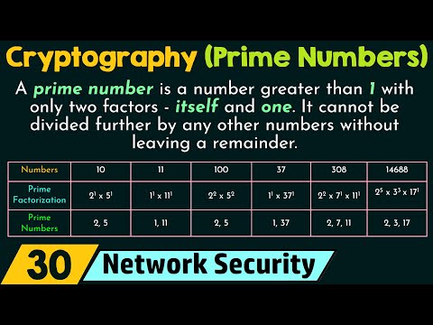 Prime Numbers in Cryptography