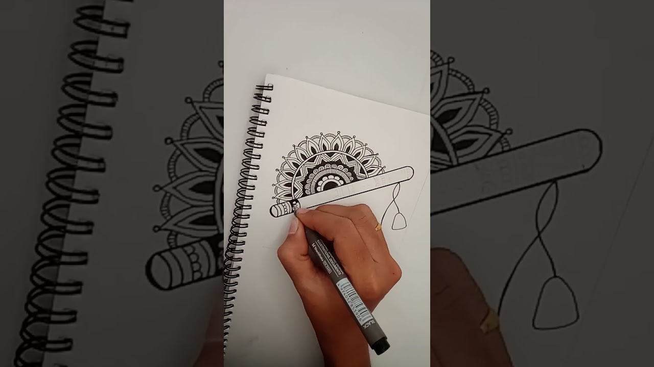 Mesmerizing Mandala Art Flute 🎶 | Relaxing Flute & Mandala Drawing