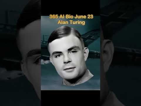 【365 Bio】 June 23 Alan Turing, Happy Birthday #AlanTuring #Lifestory #Biography