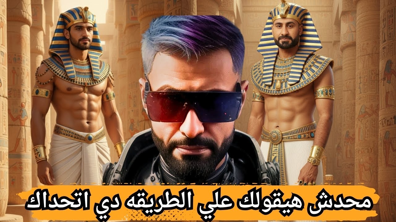 تحويل صورتك إلى زي فرعوني وتحويلها إلى فيديو متحرك بالذكاء الاصطناعي 🏺