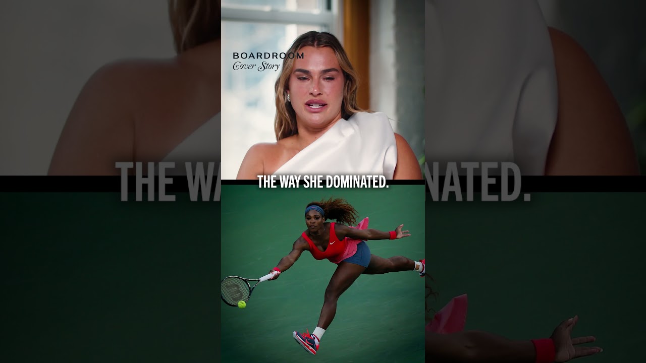 Aryna Sabalenka Names Her Tennis GOATs: Federer & Serena Williams 🎾