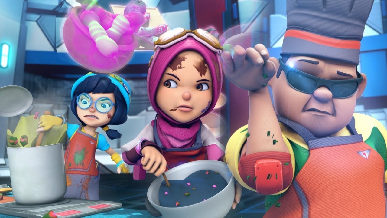 Ujian Kental Tapops dari BoBoiBoy Galaxy