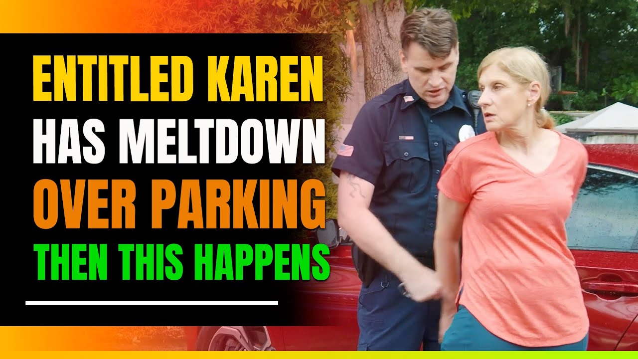Karen’s Parking Meltdown 😡