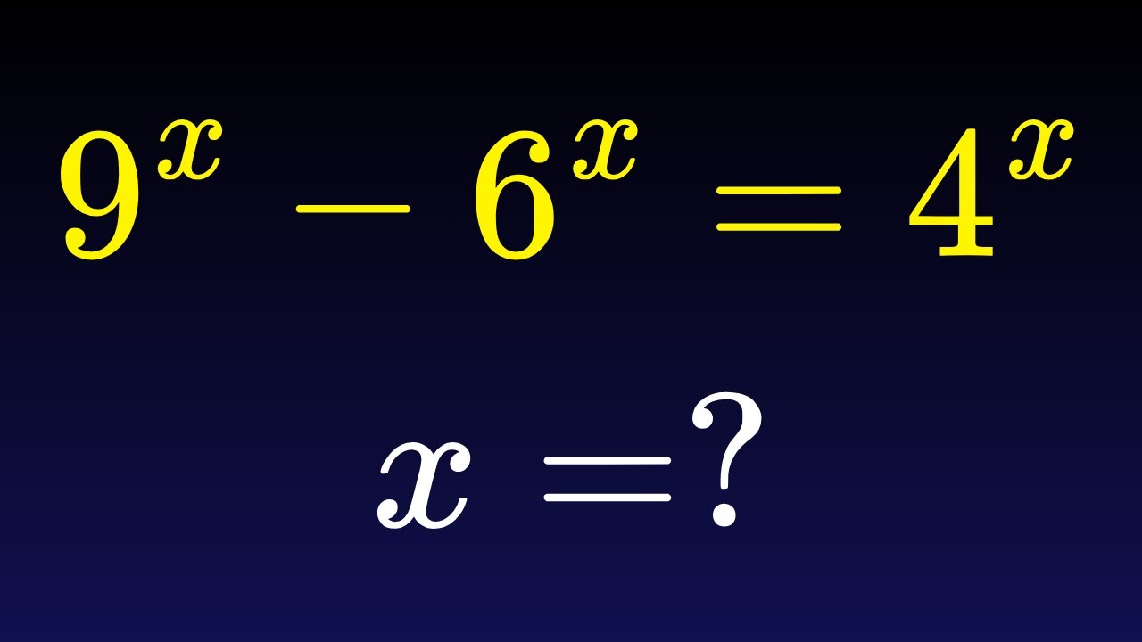 Germany Math Olympiad | An Elegant Exponential Algebra Problem