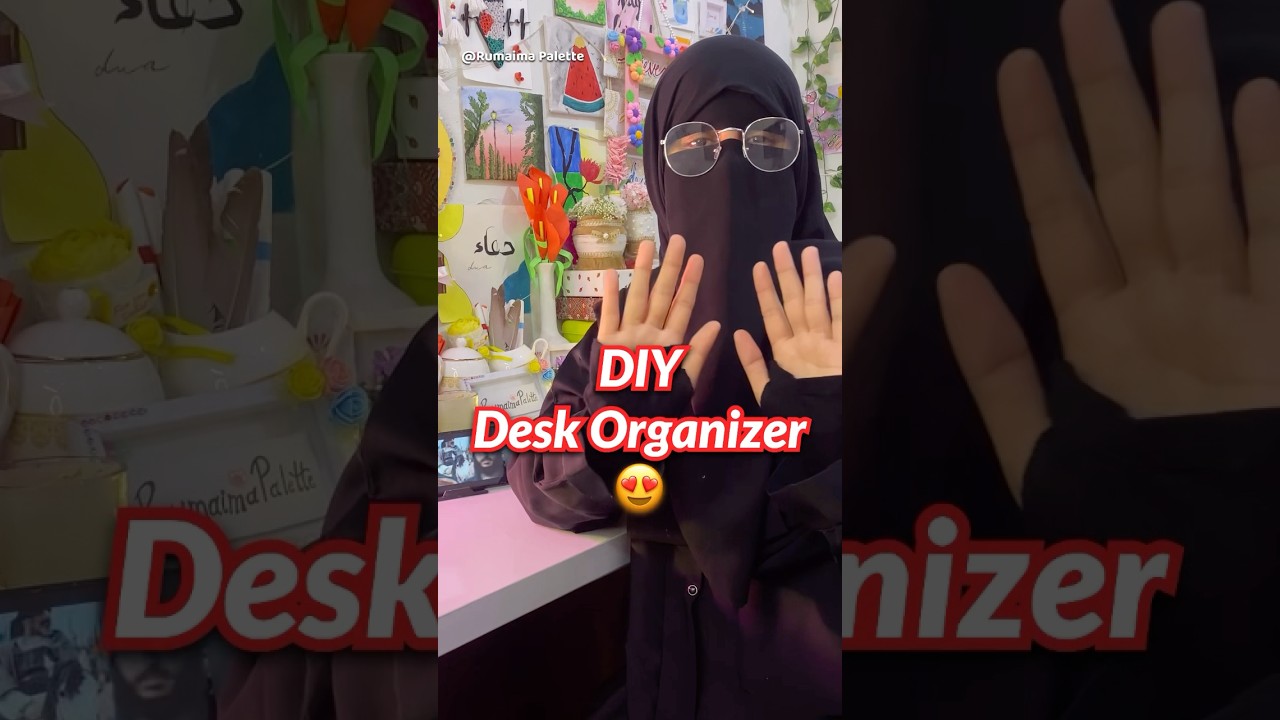 Transform Waste Boxes into a Stylish DIY Desk Organizer 🗂️