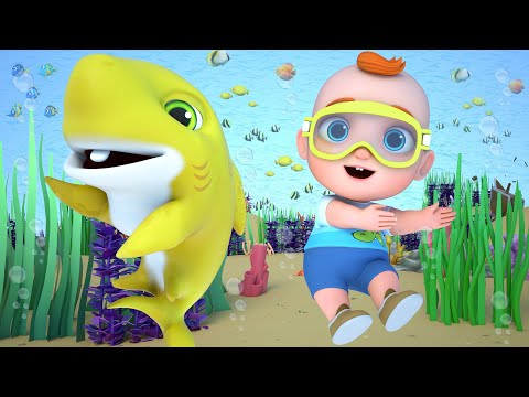 Bebê Tubarão Du Ru Ru | Completo | Música infantil | Canções Infantis | GoBooBoo em Português