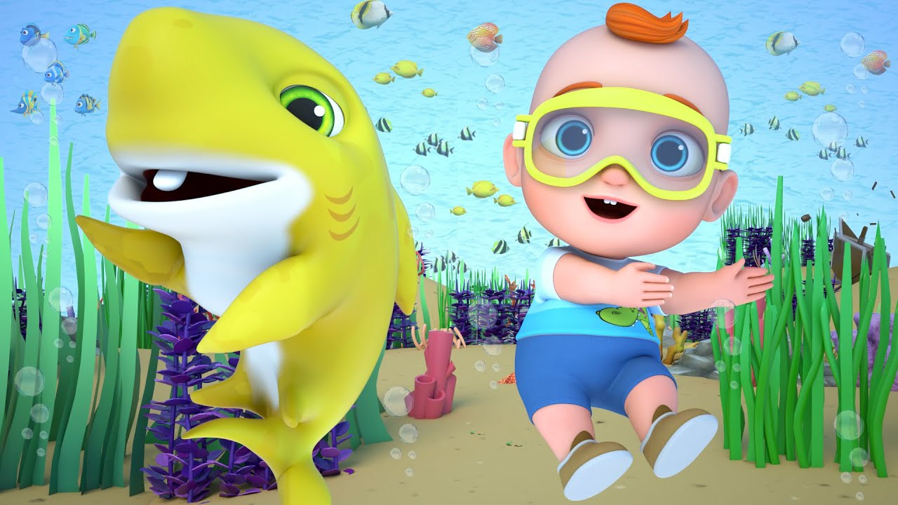 Bebê Tubarão Du Ru Ru 🎶 Música Infantil Completa | Canções Divertidas para Crianças