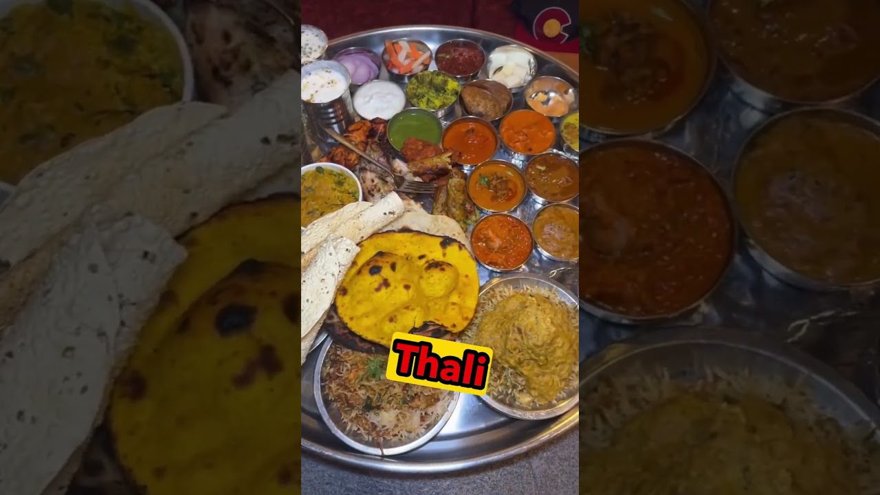 India's Largest Thali by Dara Singh 🍽️
