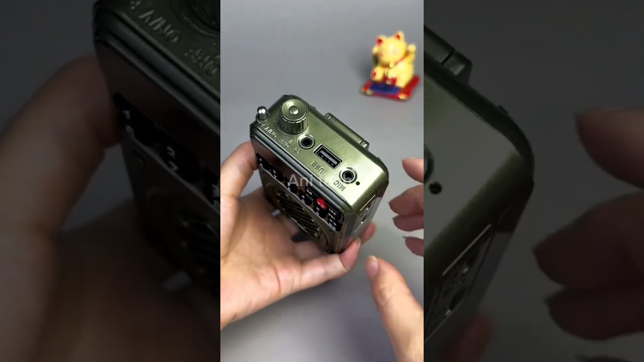 Mini Bluetooth Radio & Speaker 🎵