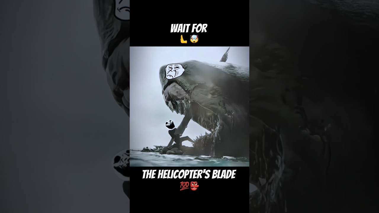 Jason Statham Kills Shark with Helicopter Blade in Meg 2: The Trench