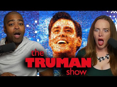 THE TRUMAN SHOW - (1998) MOVIE REACTION - THIS MOVIE BLEW OUR MINDS! - FIRST TIME WATCH - REVIEW