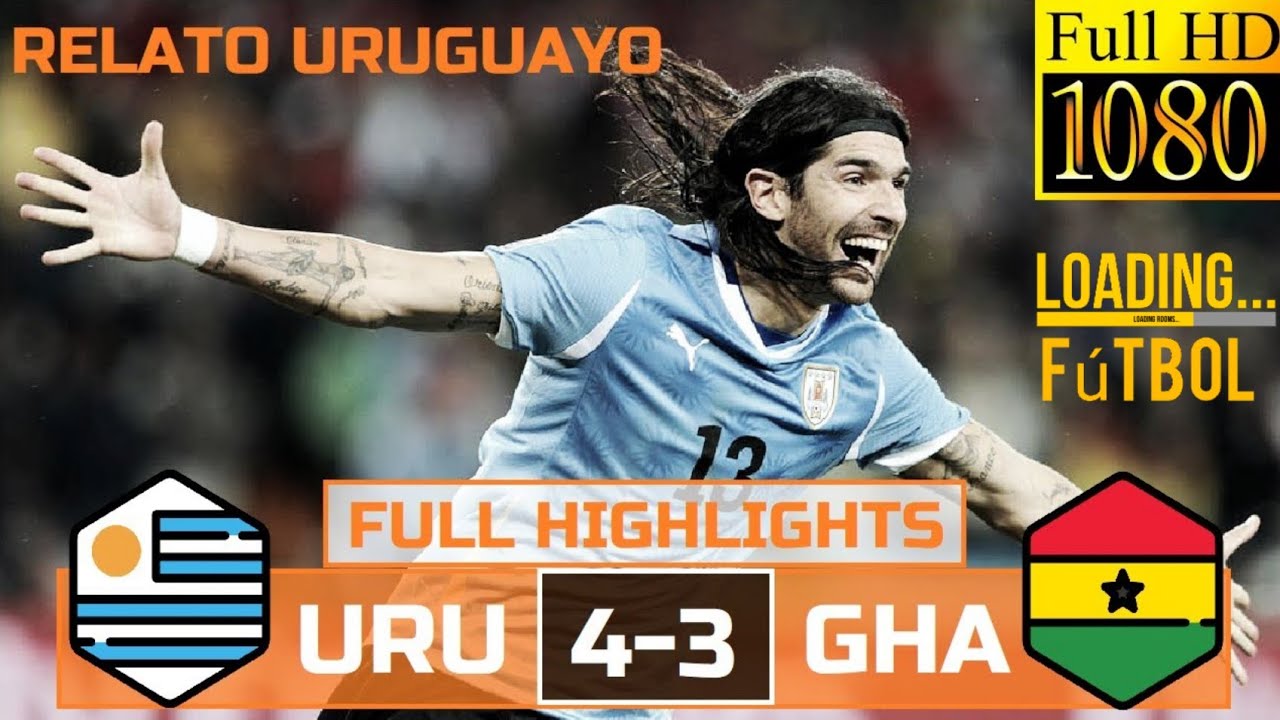 Uruguay vs Ghana - Sudáfrica 2010 HD ⚽