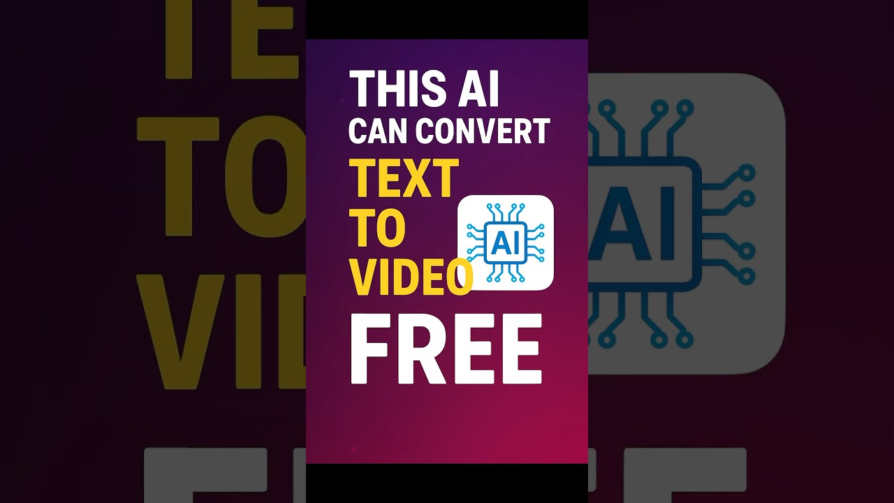 Create Stunning Videos from Text for Free – No Watermarks! 🎬