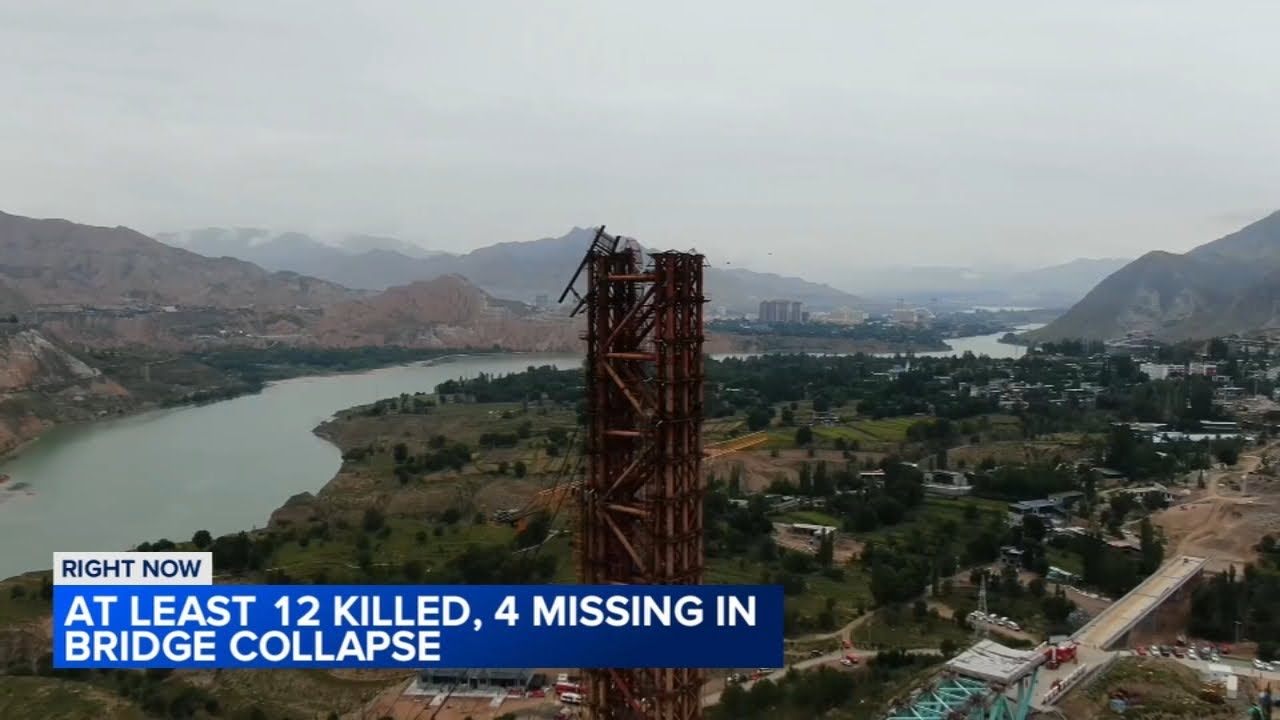 Chinese Bridge Collapse Kills 12, 4 Missing π§