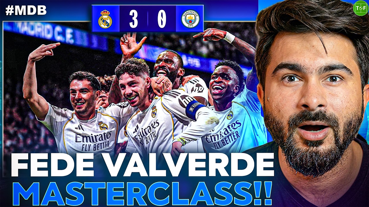 Real Madrid Dominates Man City 3-0 ⚽