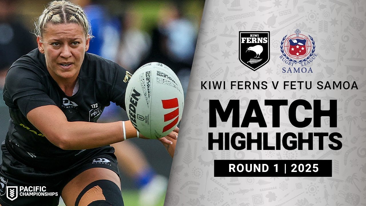 2025 Women's Pacific Championships: Kiwi Ferns vs Fetu Samoa - Exciting Round 1 Highlights 🏉