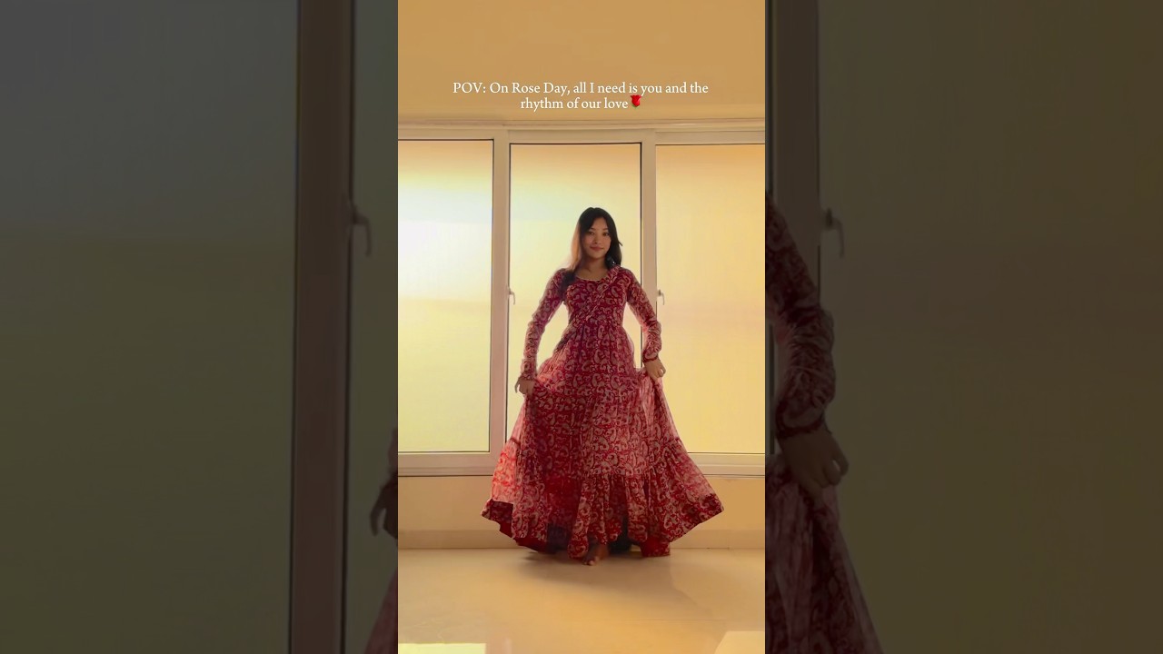 Tere Bina - Guru | Stunning Dance Cover by KRIS 🌹 #Roseday #Shorts