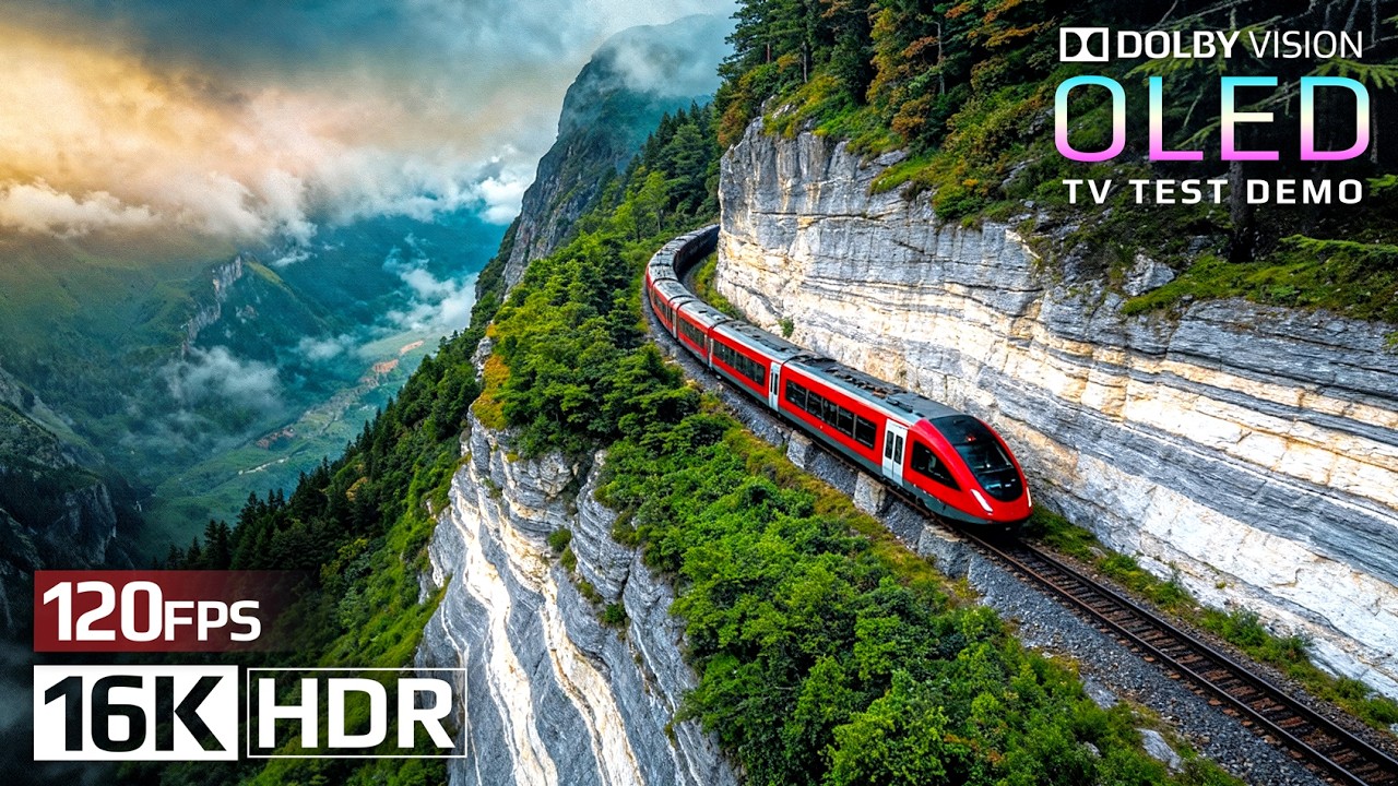 Stunning 16K HDR Video: 120 fps Dolby Vision 📺