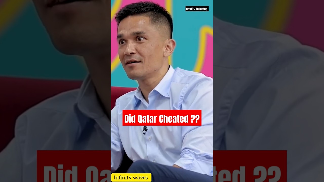 Sunil Chhetri Reacts to India's Loss vs Qatar ⚽