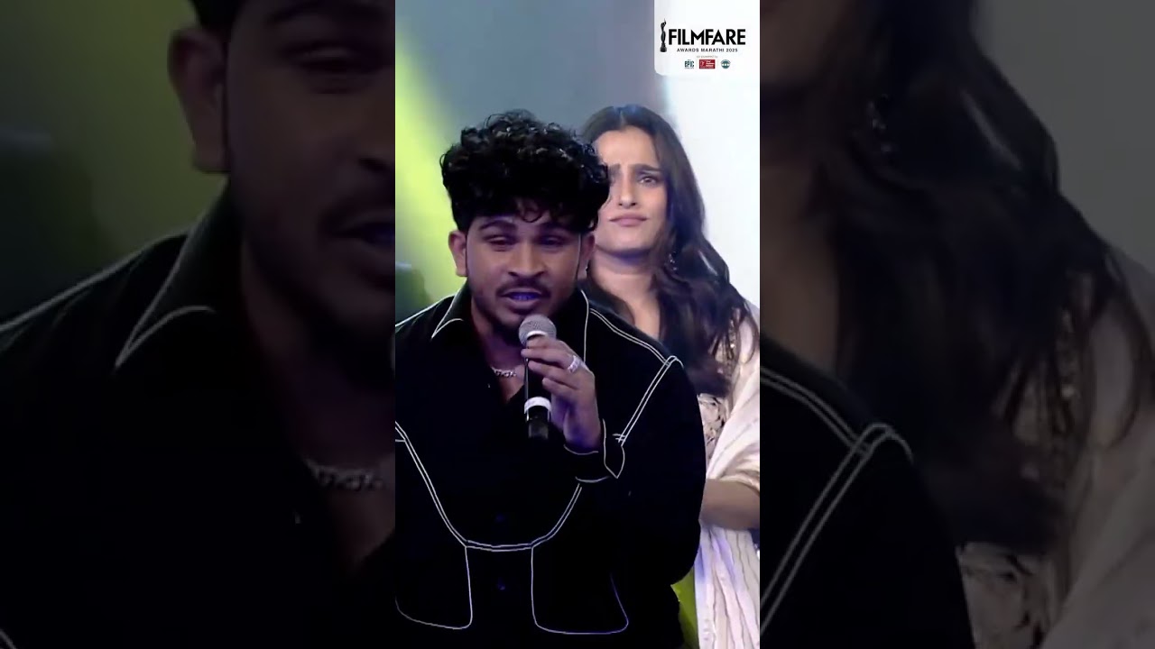 Sanju Rathod Dazzles at Filmfare Awards Marathi 2025! ✨