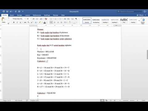 Kriptologi - Vigenère Cipher
