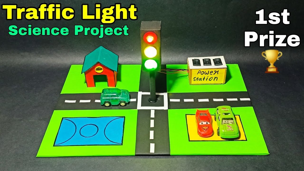 Traffic Light Signal Model for School Project 🚦
