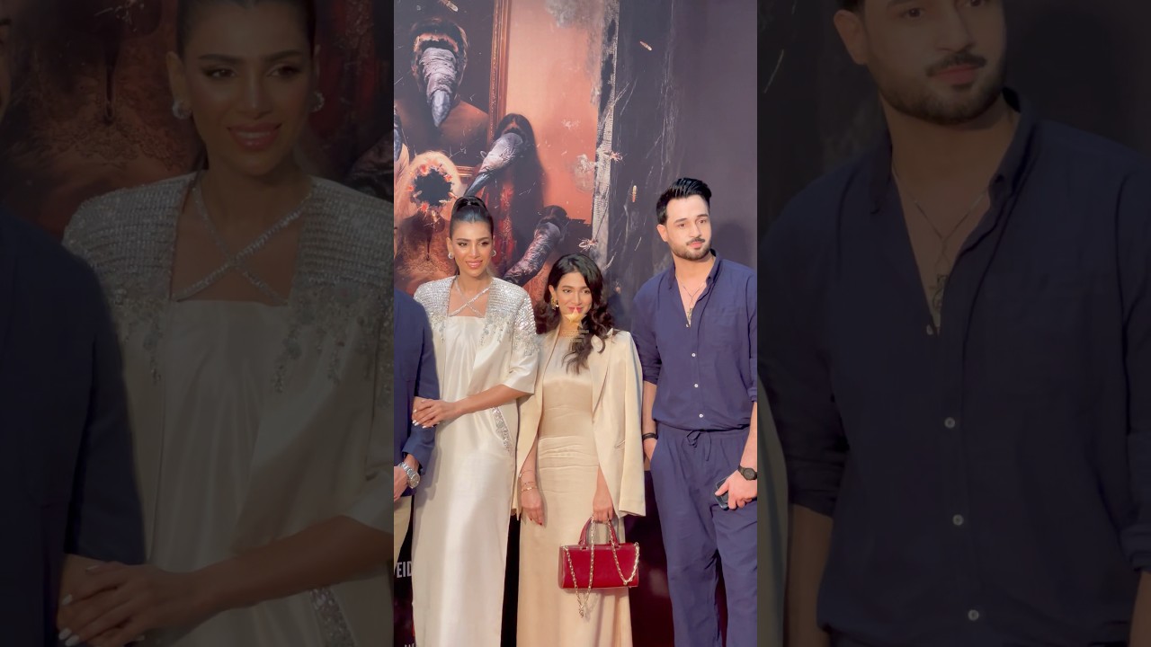 Junaid Akhtar, Dr. Hina Anis & Siblings Spotted at Deemak Movie Premiere 🎬