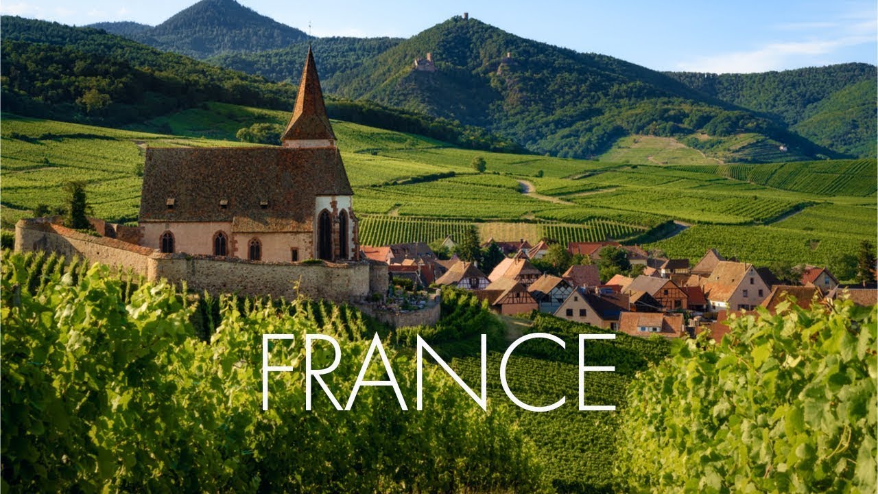 Experience France’s Breathtaking Nature in Stunning 4K with Relaxing Music 🎶