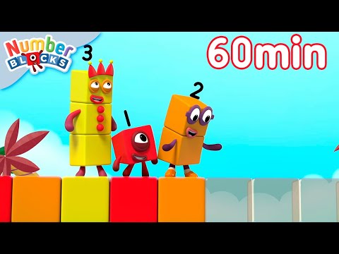 Numberland Adventures: Colourful Maths Counting Fun | Full Episodes | 123 Learn to Count | Numberblocks
