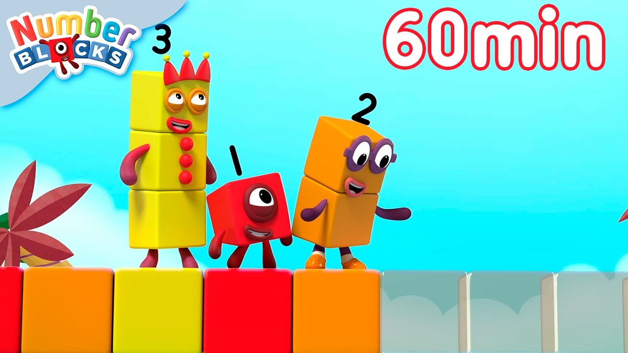 Numberland Adventures: Colourful Maths Counting Fun | Full Episodes | 123 Learn to Count | Numberblocks
