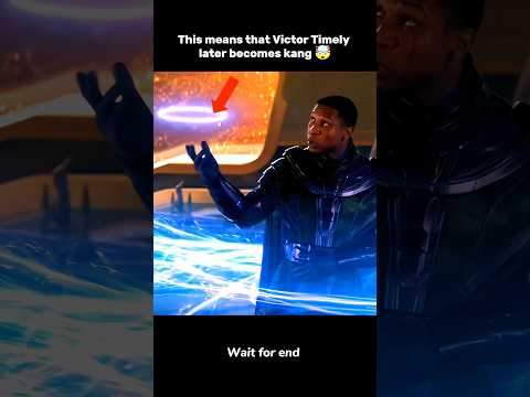 Victor Timely later becomes kang 🤯. #shorts #kang #marvel #loki #avengers