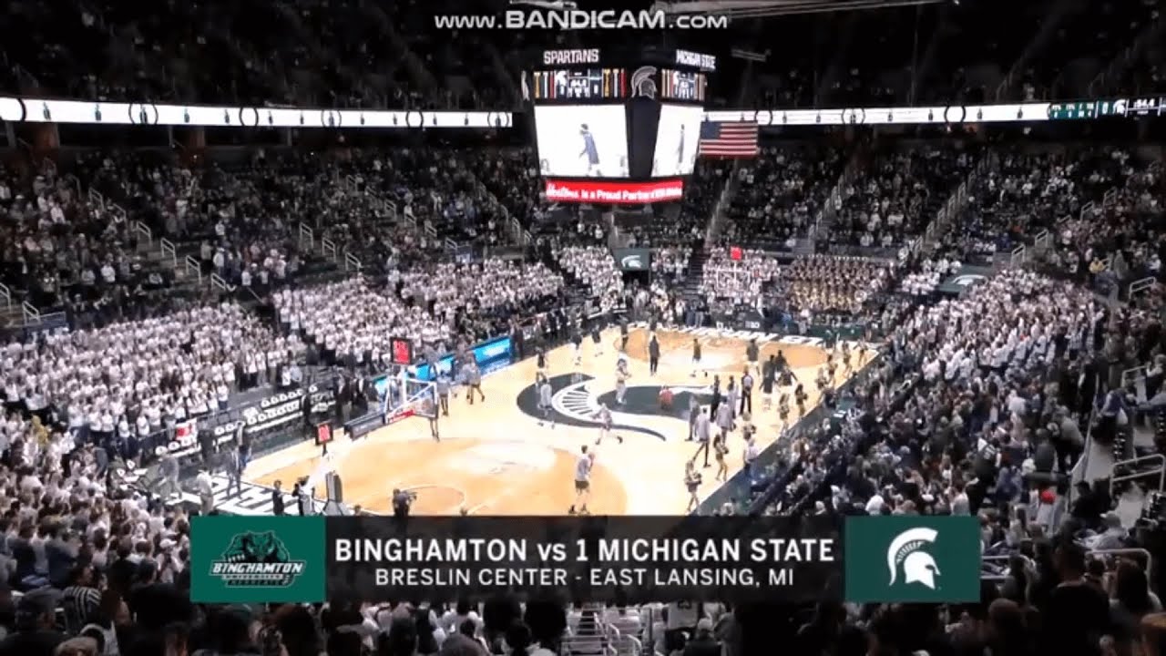 BTN Basketball Intro: Binghamton vs Michigan State 🏀