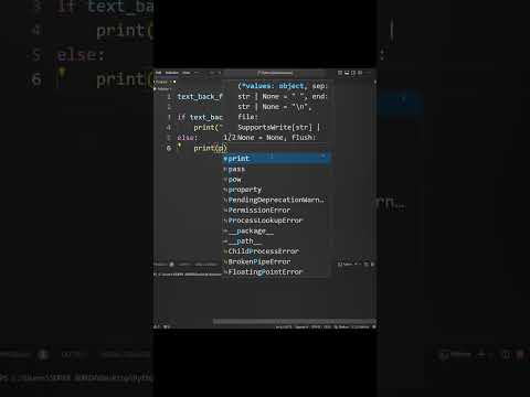 This Simple Python Trick Reveals If They're Into You! 😲💘 #PythonHacks #shorts