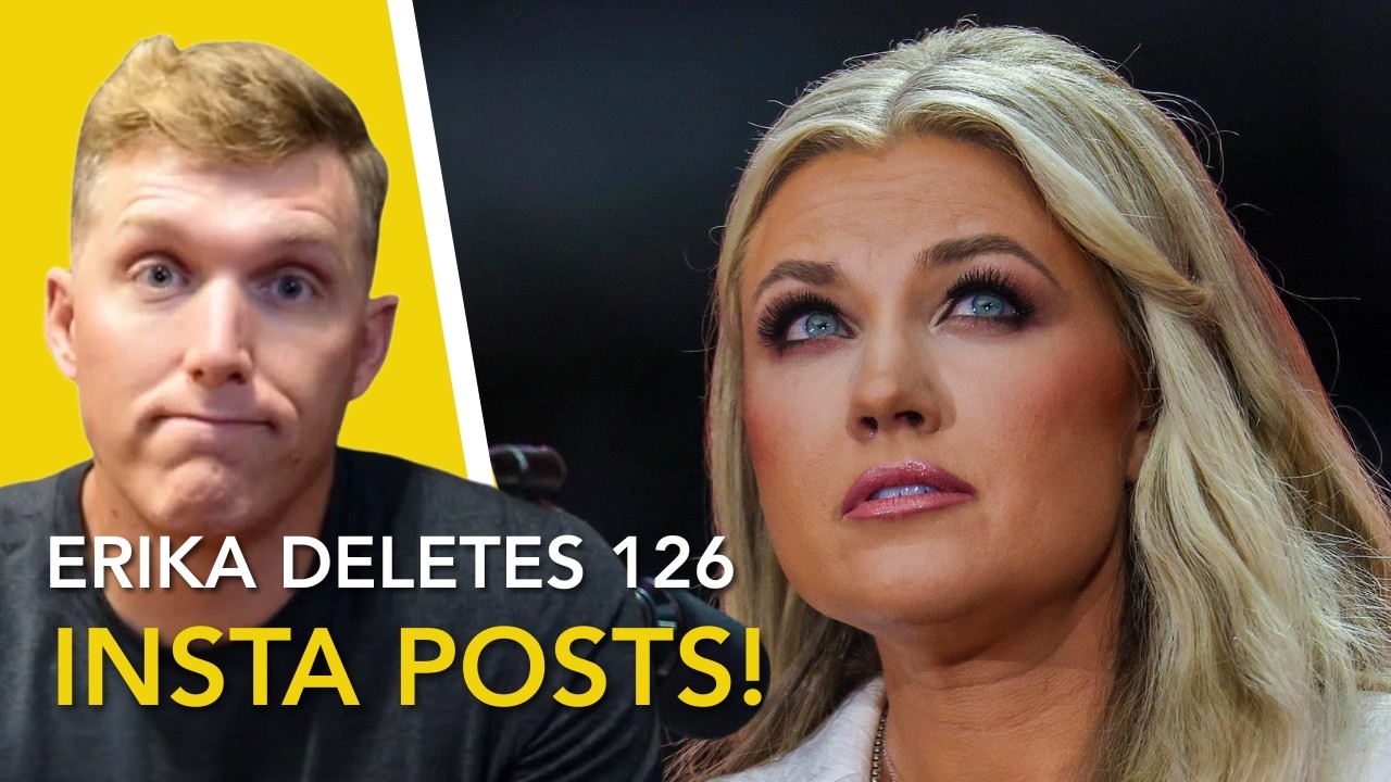 Erika Kirk Deletes Posts After Charlie Kirk's Debate 🧐