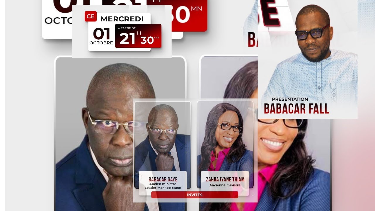 TFM LIVE : FARAM FACCE avec Babacar GAYE et Zahra Iyane THIAM - Présenté par Babacar FALL